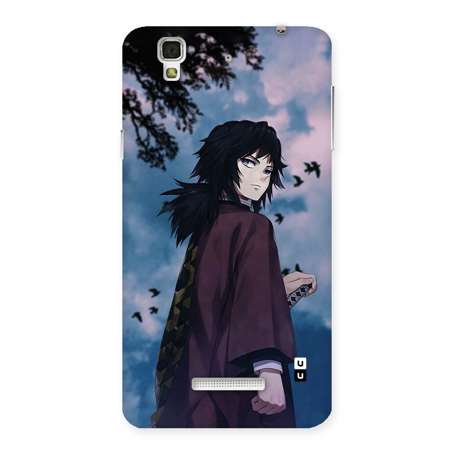 Giyu Tomioka Waiting Back Case for YU Yureka Plus