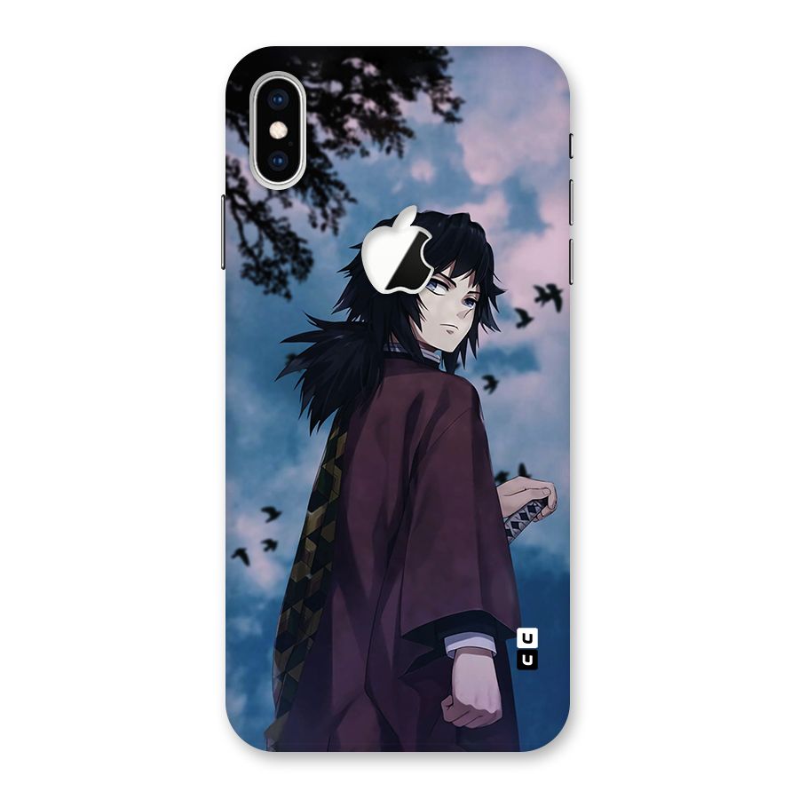Giyu Tomioka Waiting Back Case for iPhone XS Max Apple Cut