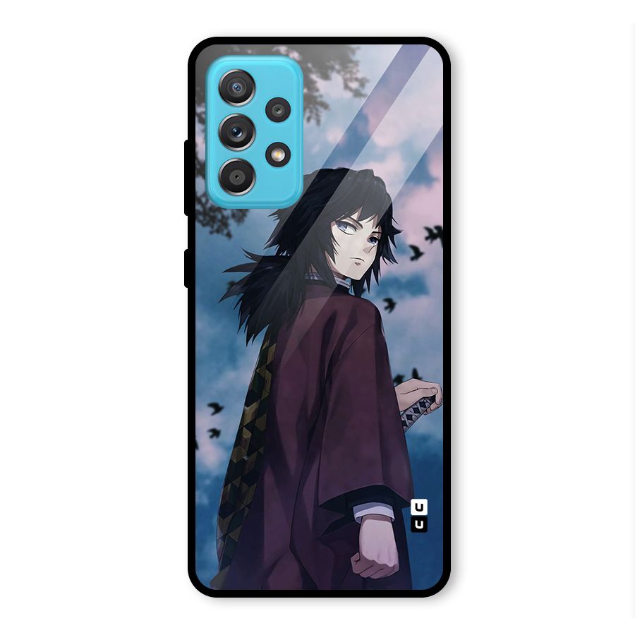 Giyu Tomioka Waiting Glass Back Case for Galaxy A52