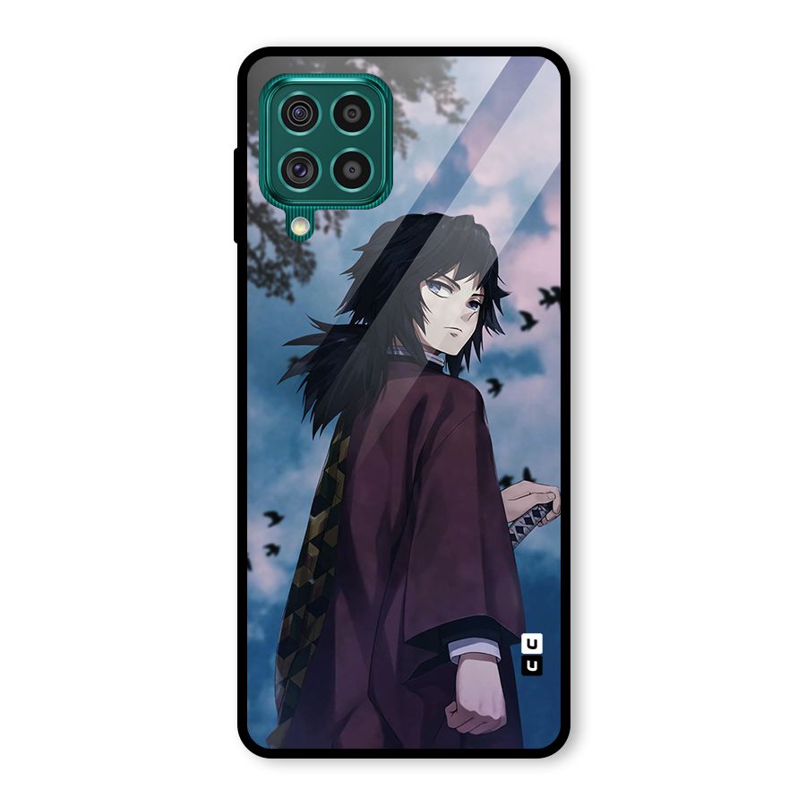 Giyu Tomioka Waiting Glass Back Case for Galaxy F62