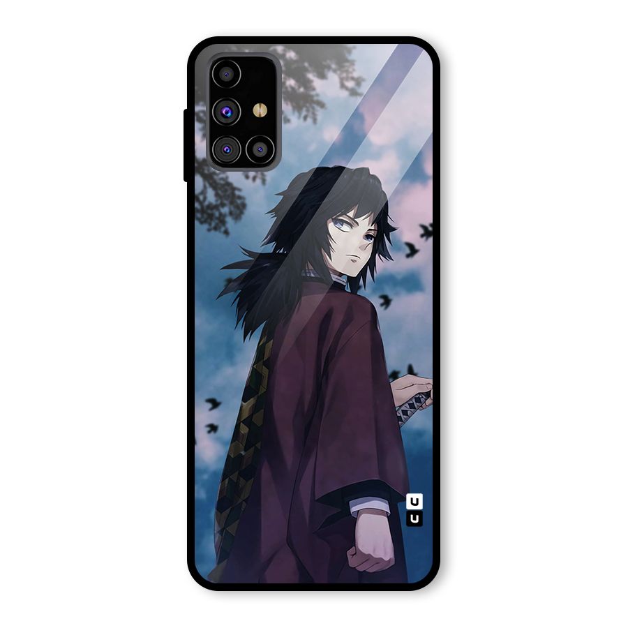 Giyu Tomioka Waiting Glass Back Case for Galaxy M31s