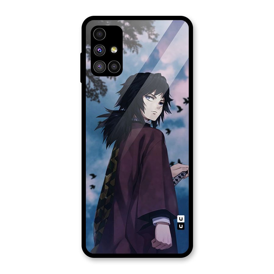 Giyu Tomioka Waiting Glass Back Case for Galaxy M51