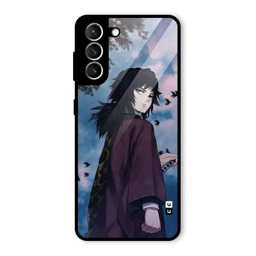 Giyu Tomioka Waiting Glass Back Case for Galaxy S21 5G