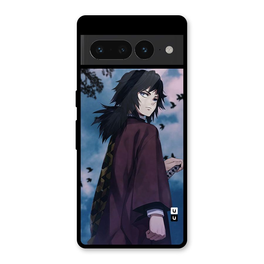 Giyu Tomioka Waiting Glass Back Case for Google Pixel 7 Pro