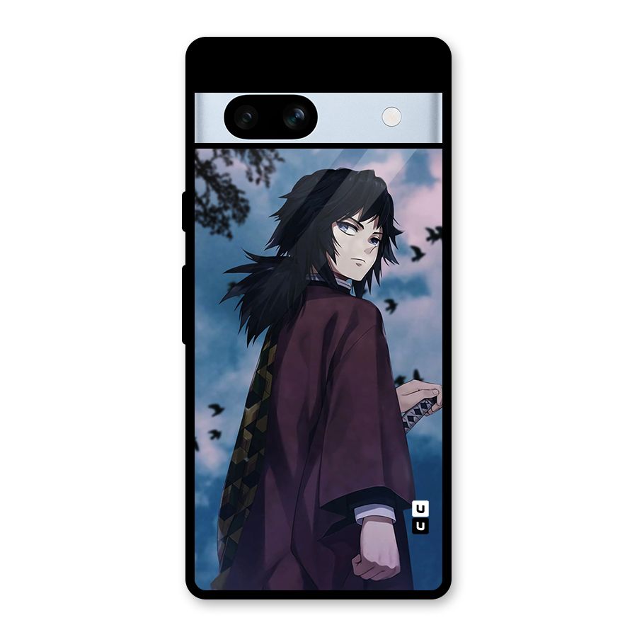Giyu Tomioka Waiting Glass Back Case for Google Pixel 7a