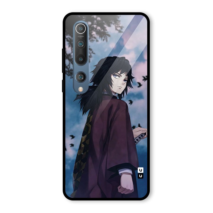 Giyu Tomioka Waiting Glass Back Case for Mi 10
