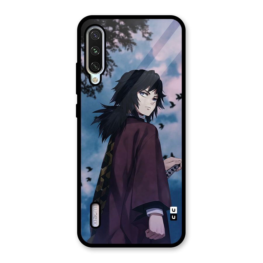 Giyu Tomioka Waiting Glass Back Case for Mi A3