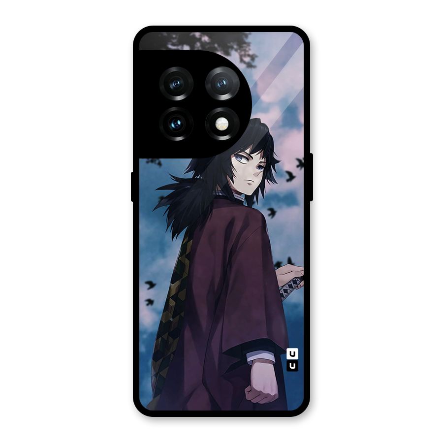 Giyu Tomioka Waiting Glass Back Case for OnePlus 11