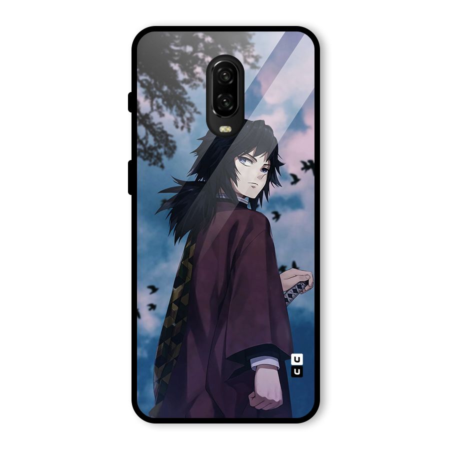 Giyu Tomioka Waiting Glass Back Case for OnePlus 6T