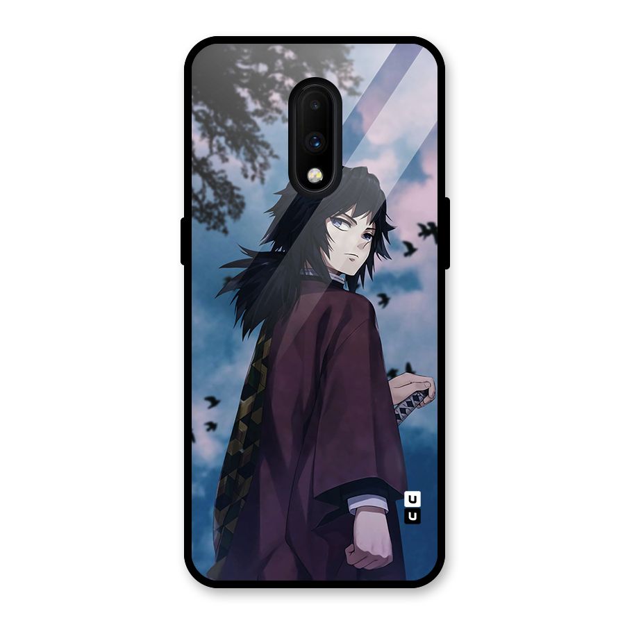 Giyu Tomioka Waiting Glass Back Case for OnePlus 7
