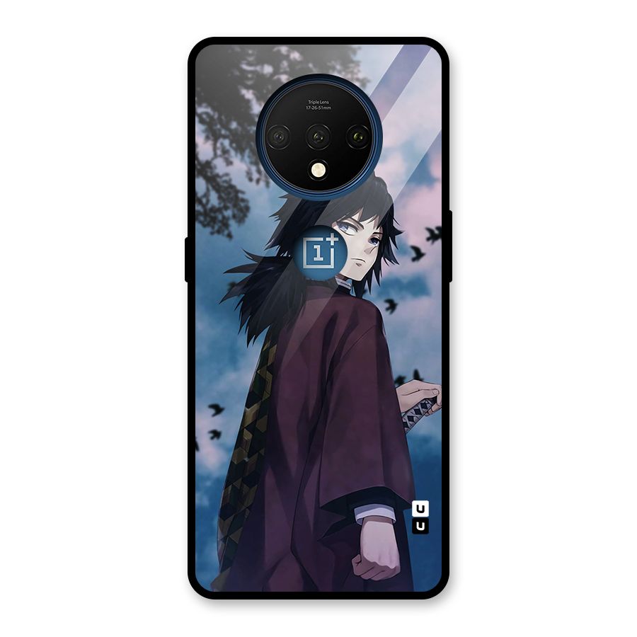 Giyu Tomioka Waiting Glass Back Case for OnePlus 7T