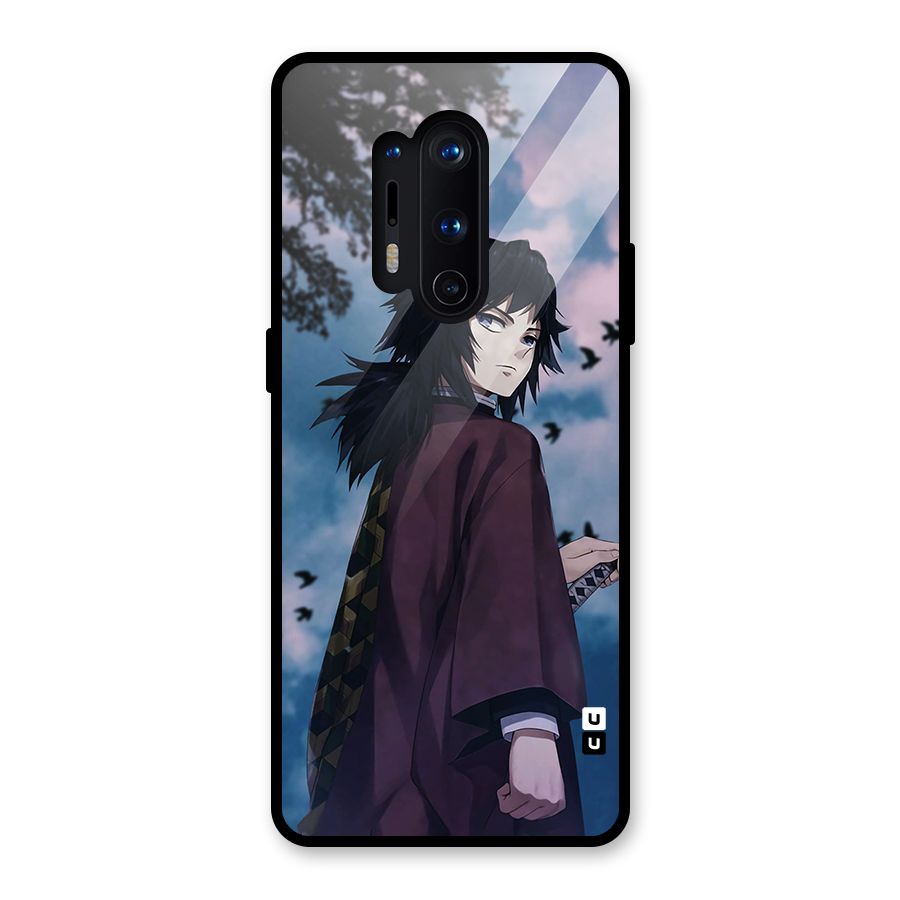 Giyu Tomioka Waiting Glass Back Case for OnePlus 8 Pro