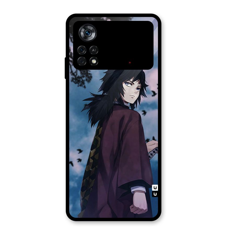 Giyu Tomioka Waiting Glass Back Case for Poco X4 Pro 5G