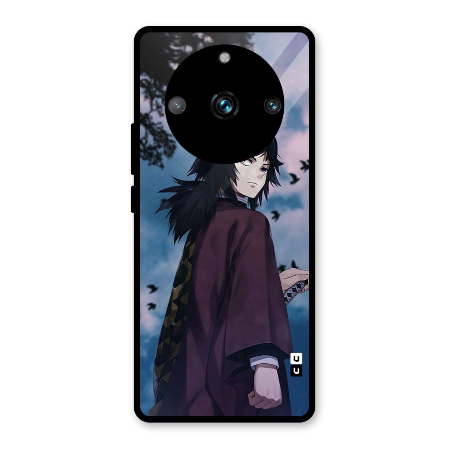 Giyu Tomioka Waiting Glass Back Case for Realme 11 Pro Plus