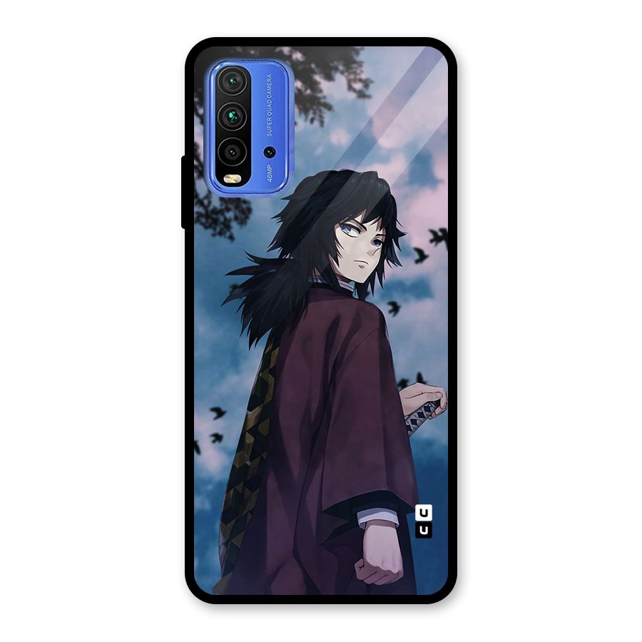 Giyu Tomioka Waiting Glass Back Case for Redmi 9 Power