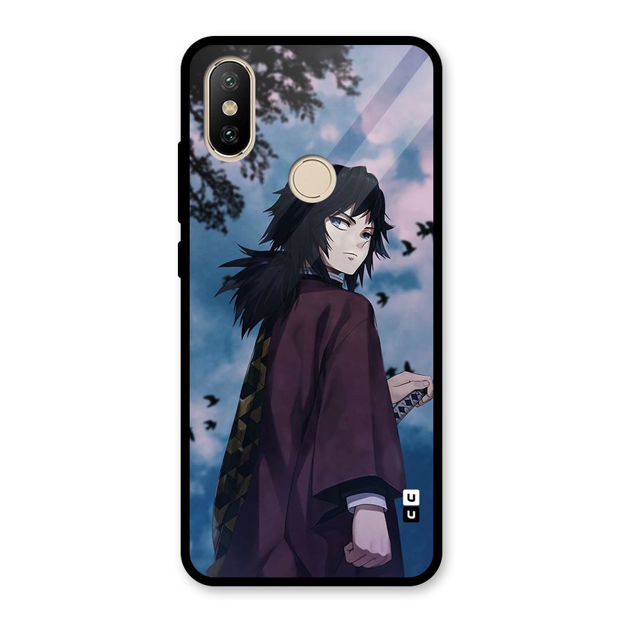 Giyu Tomioka Waiting Glass Back Case for Redmi A2