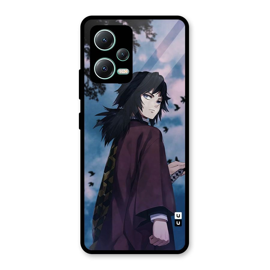 Giyu Tomioka Waiting Glass Back Case for Redmi Note 12 5G