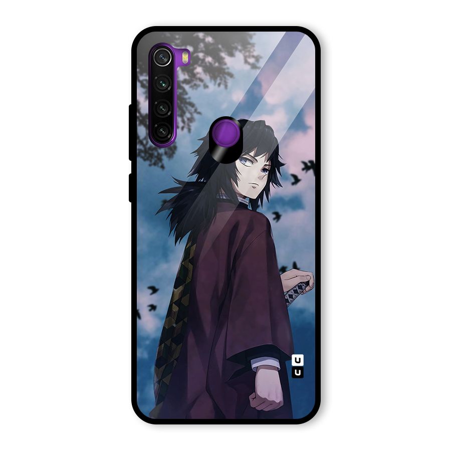 Giyu Tomioka Waiting Glass Back Case for Redmi Note 8