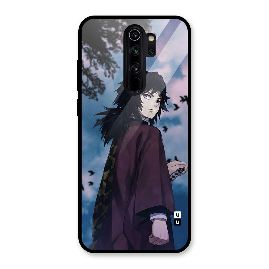 Giyu Tomioka Waiting Glass Back Case for Redmi Note 8 Pro