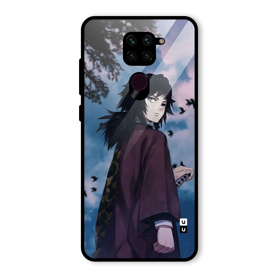 Giyu Tomioka Waiting Glass Back Case for Redmi Note 9