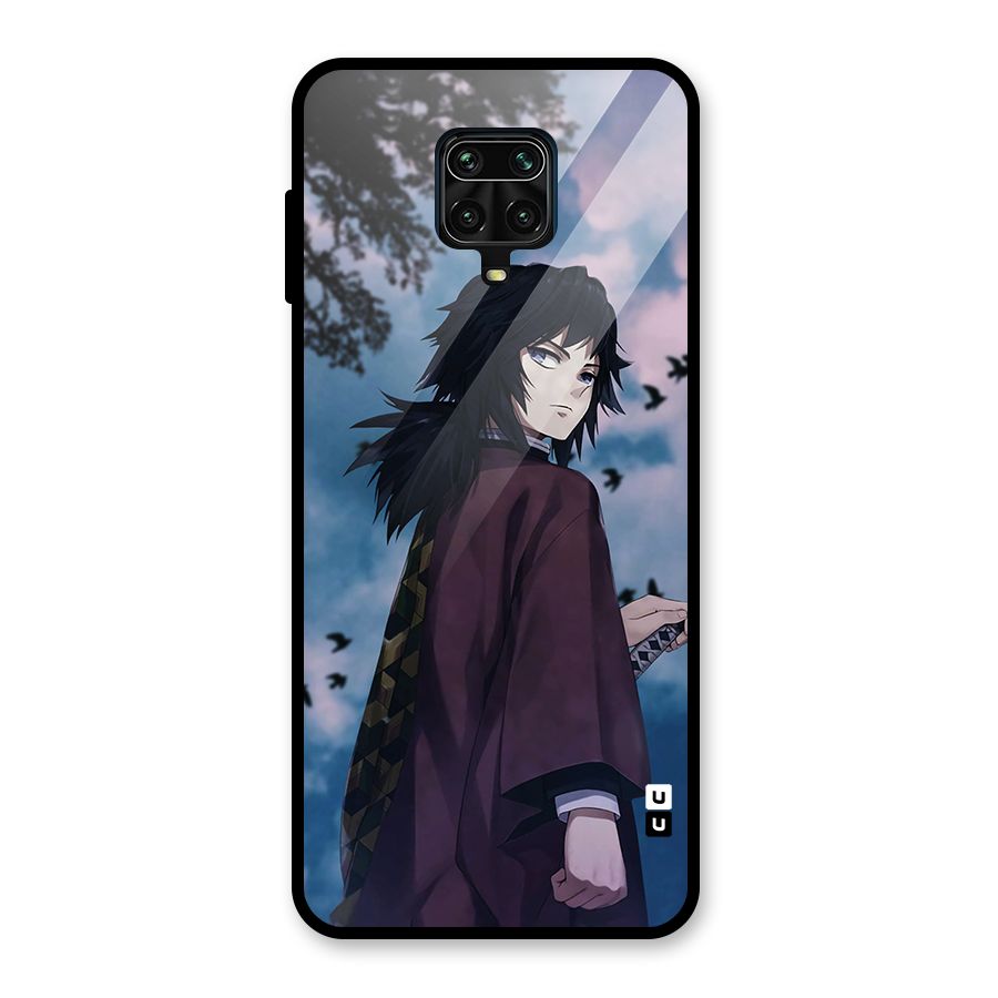 Giyu Tomioka Waiting Glass Back Case for Redmi Note 9 Pro