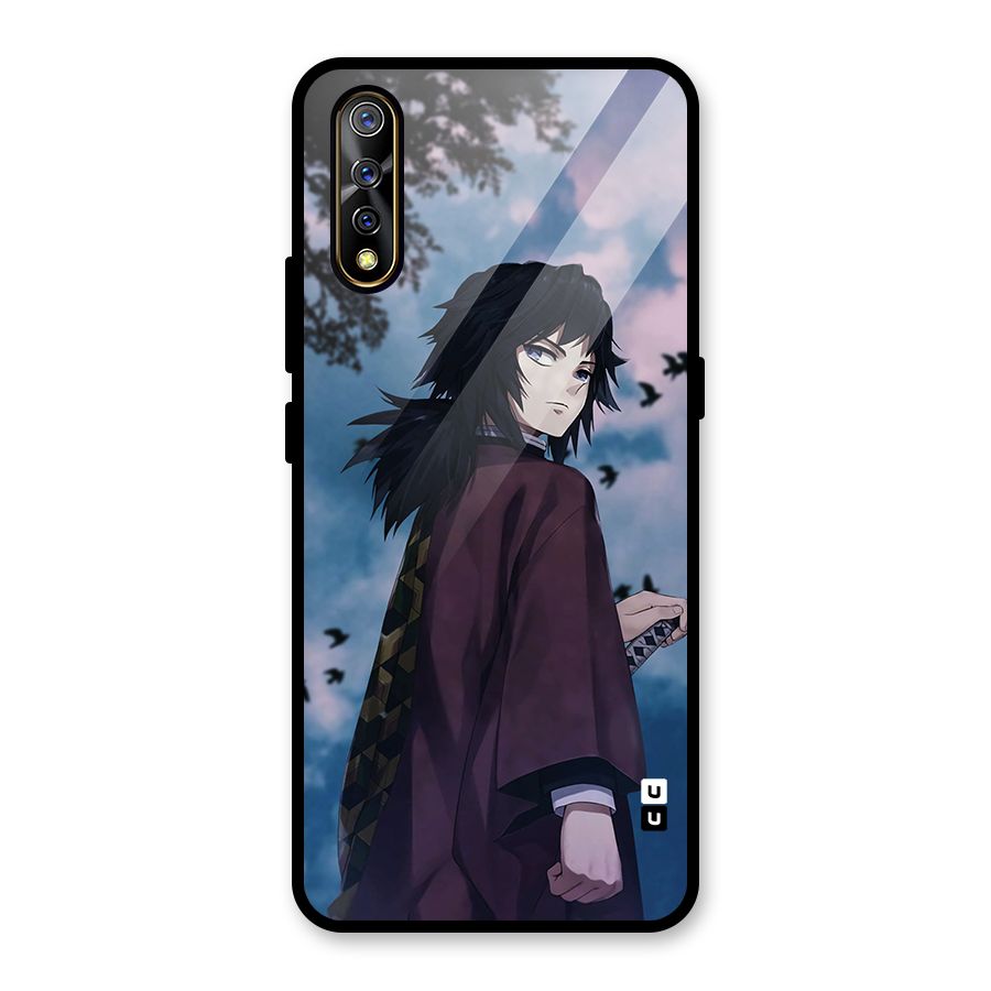 Giyu Tomioka Waiting Glass Back Case for Vivo S1