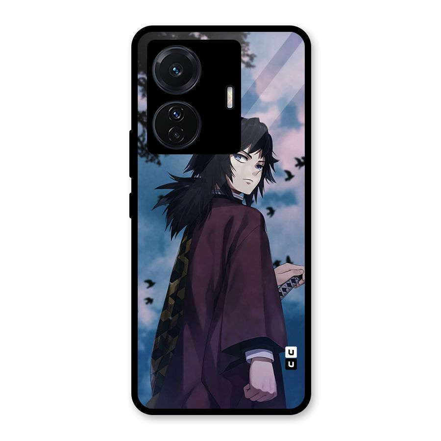 Giyu Tomioka Waiting Glass Back Case for Vivo T1 Pro