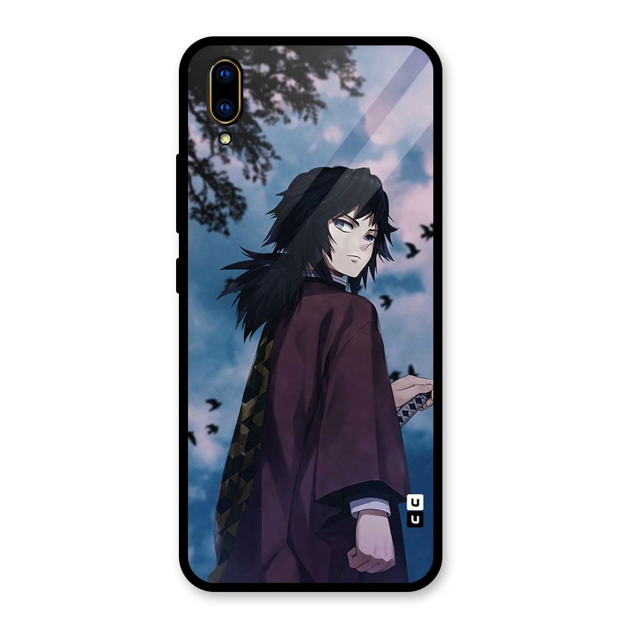 Giyu Tomioka Waiting Glass Back Case for Vivo V11 Pro