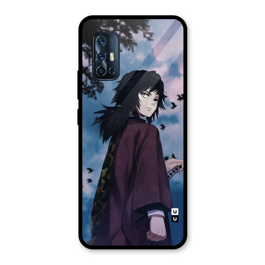 Giyu Tomioka Waiting Glass Back Case for Vivo V17