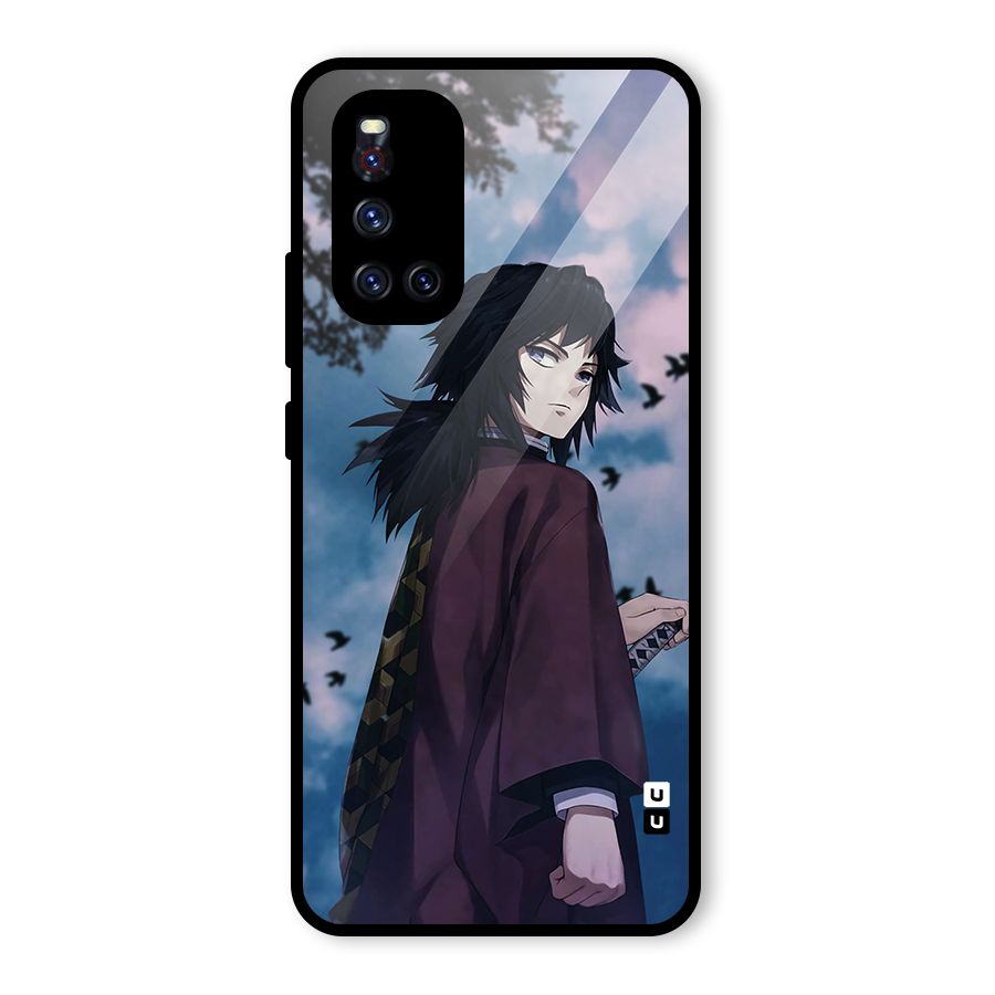 Giyu Tomioka Waiting Glass Back Case for Vivo V19