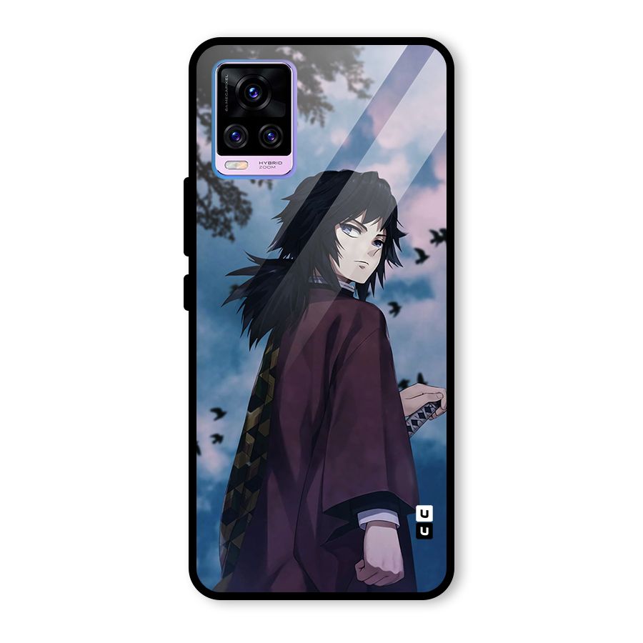 Giyu Tomioka Waiting Glass Back Case for Vivo V20 Pro