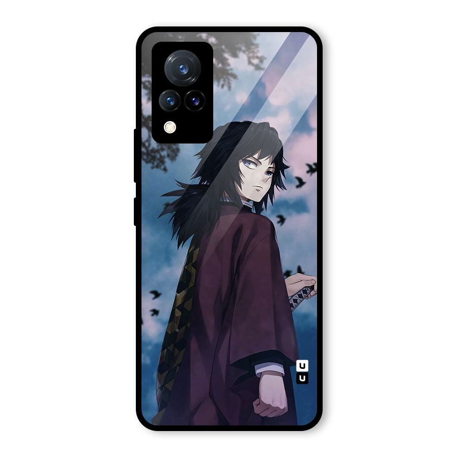Giyu Tomioka Waiting Glass Back Case for Vivo V21 5G