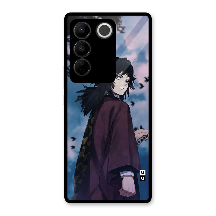 Giyu Tomioka Waiting Glass Back Case for Vivo V27