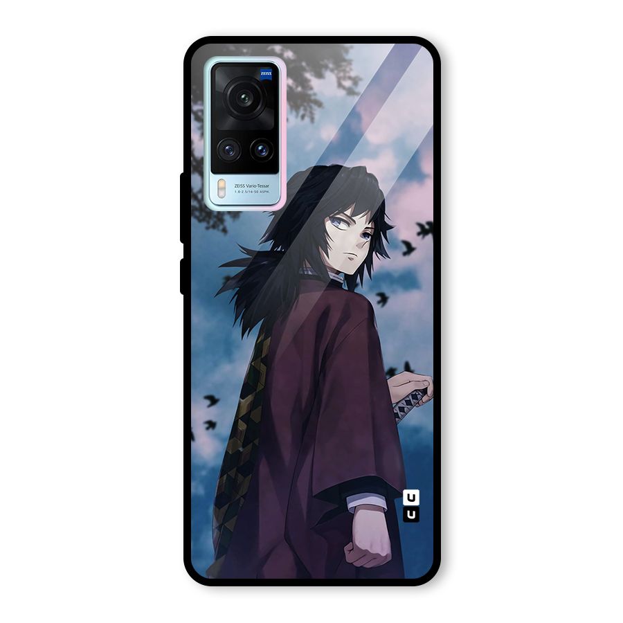 Giyu Tomioka Waiting Glass Back Case for Vivo X60