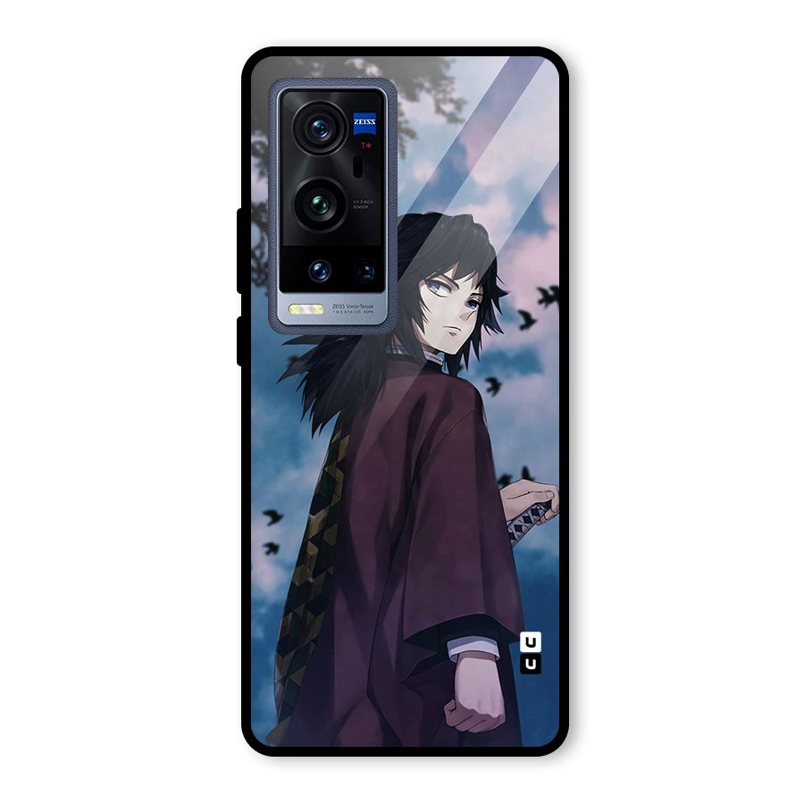 Giyu Tomioka Waiting Glass Back Case for Vivo X60 Pro Plus