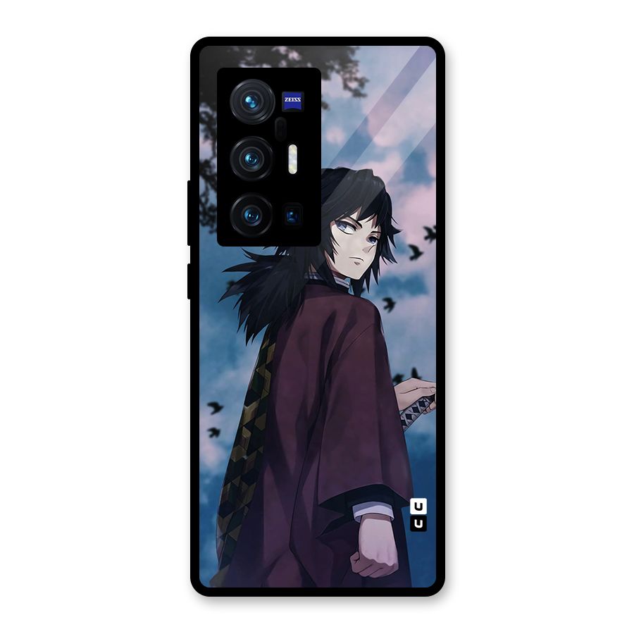 Giyu Tomioka Waiting Glass Back Case for Vivo X70 Pro Plus