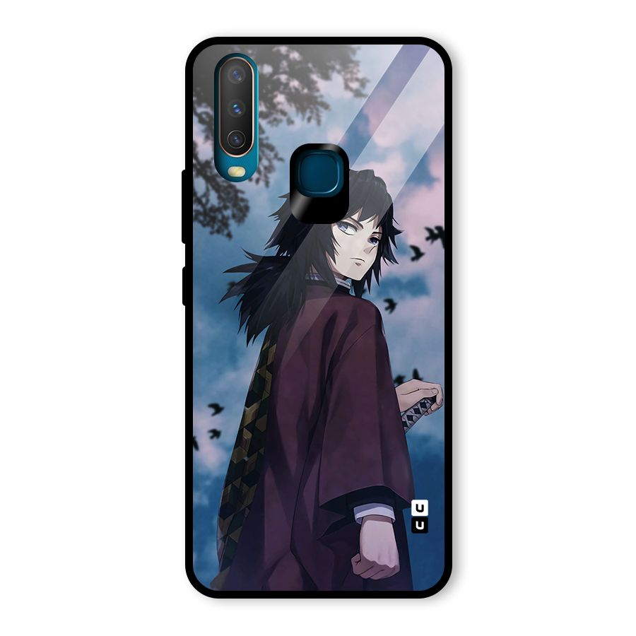 Giyu Tomioka Waiting Glass Back Case for Vivo Y12