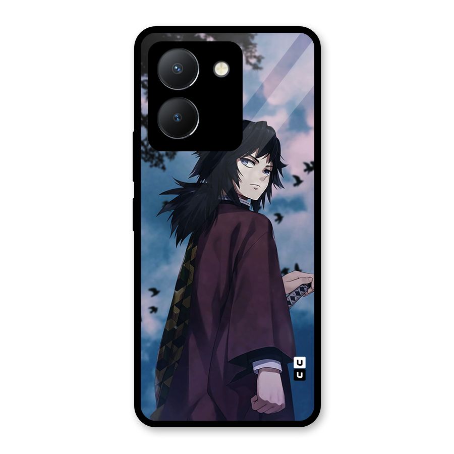 Giyu Tomioka Waiting Glass Back Case for Vivo Y36