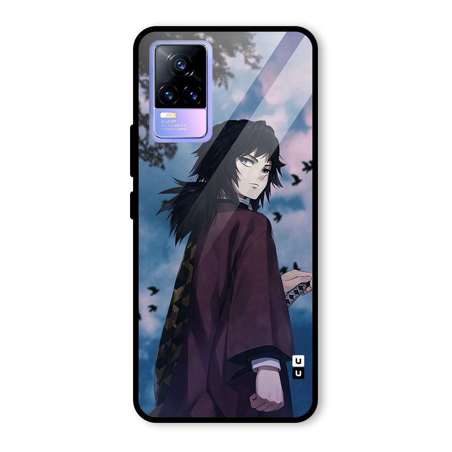 Giyu Tomioka Waiting Glass Back Case for Vivo Y73