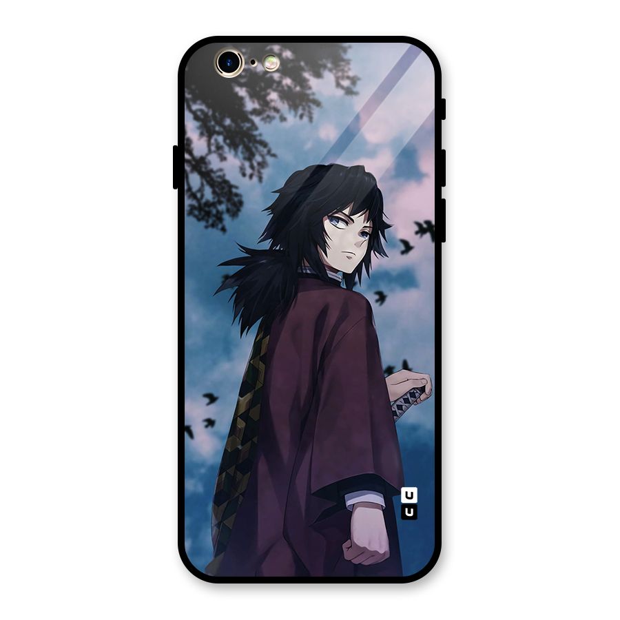 Giyu Tomioka Waiting Glass Back Case for iPhone 6 6S
