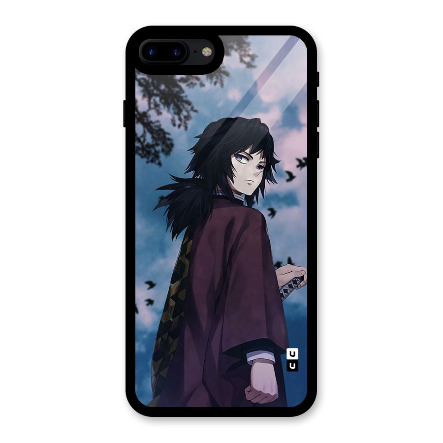 Giyu Tomioka Waiting Glass Back Case for iPhone 7 Plus