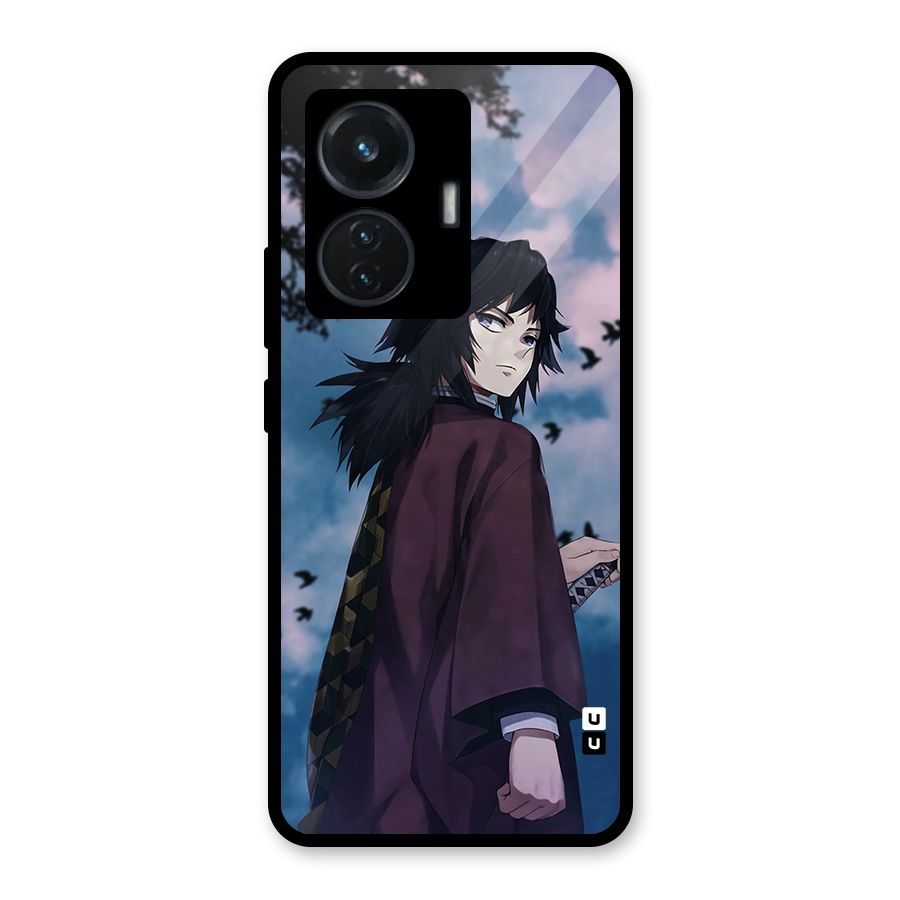 Giyu Tomioka Waiting Glass Back Case for iQOO Z6 44W