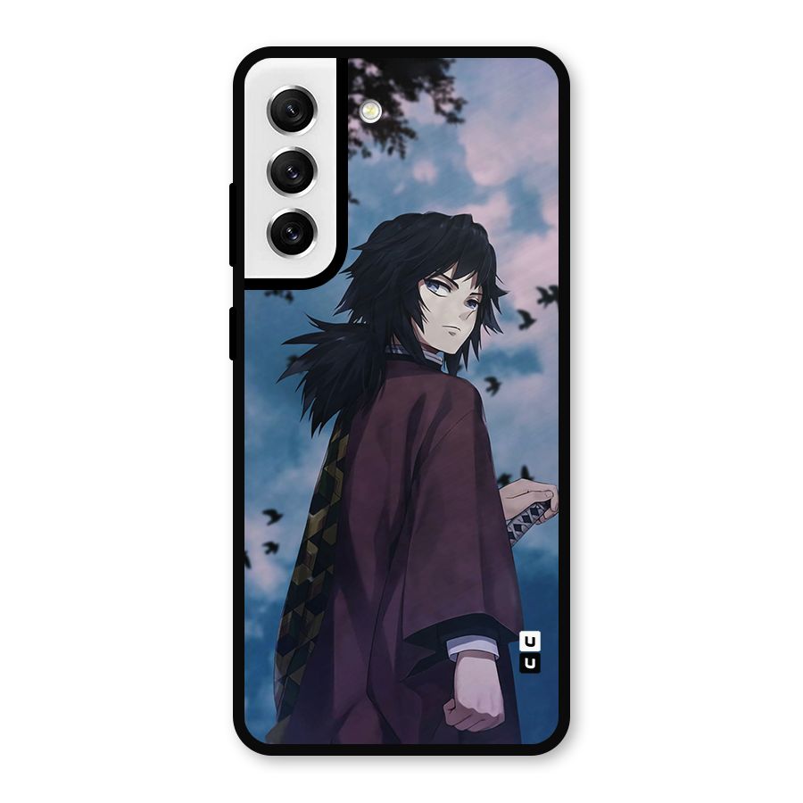 Giyu Tomioka Waiting Metal Back Case for Galaxy S21 FE 5G