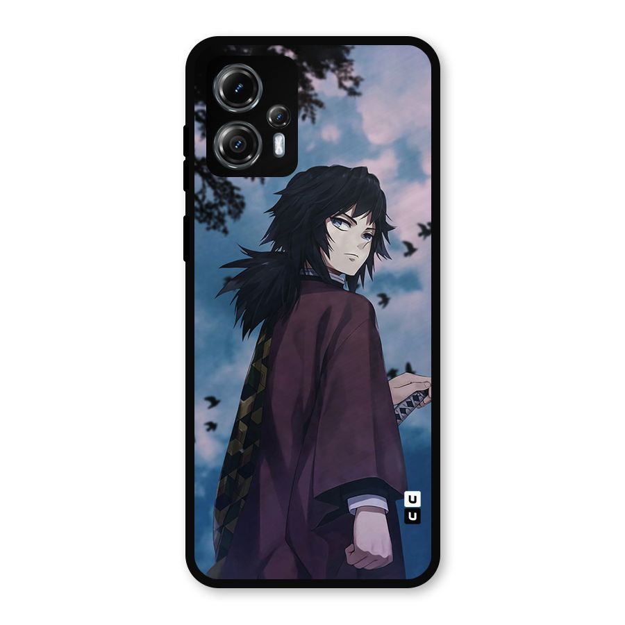 Giyu Tomioka Waiting Metal Back Case for Moto G13