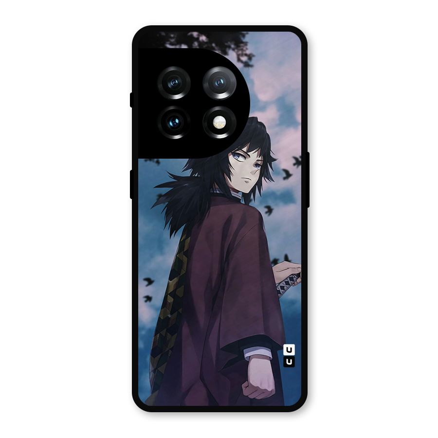 Giyu Tomioka Waiting Metal Back Case for OnePlus 11