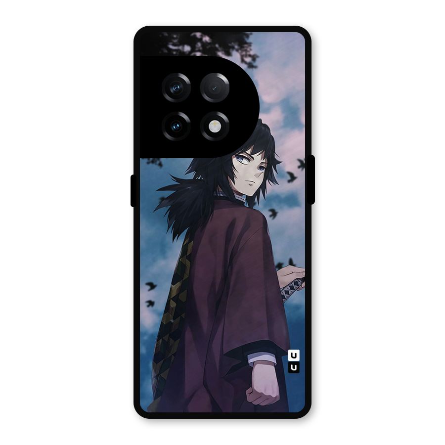 Giyu Tomioka Waiting Metal Back Case for OnePlus 11R