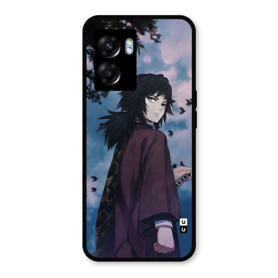 Giyu Tomioka Waiting Metal Back Case for Oppo K10 (5G)
