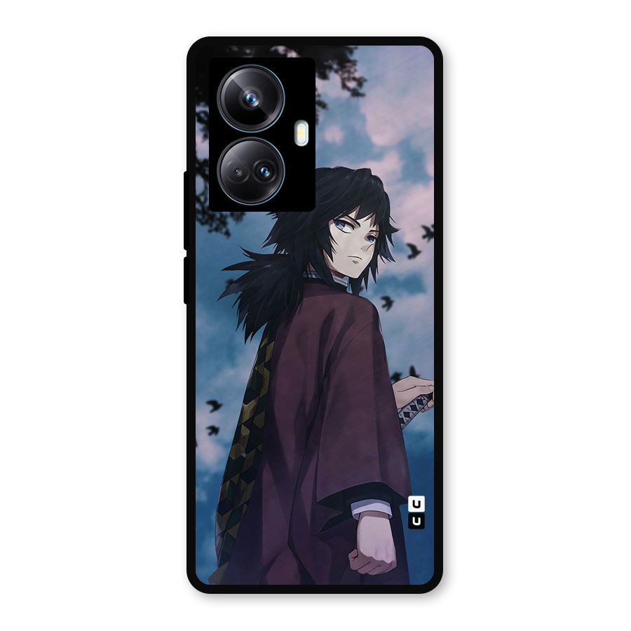 Giyu Tomioka Waiting Metal Back Case for Realme 10 Pro Plus