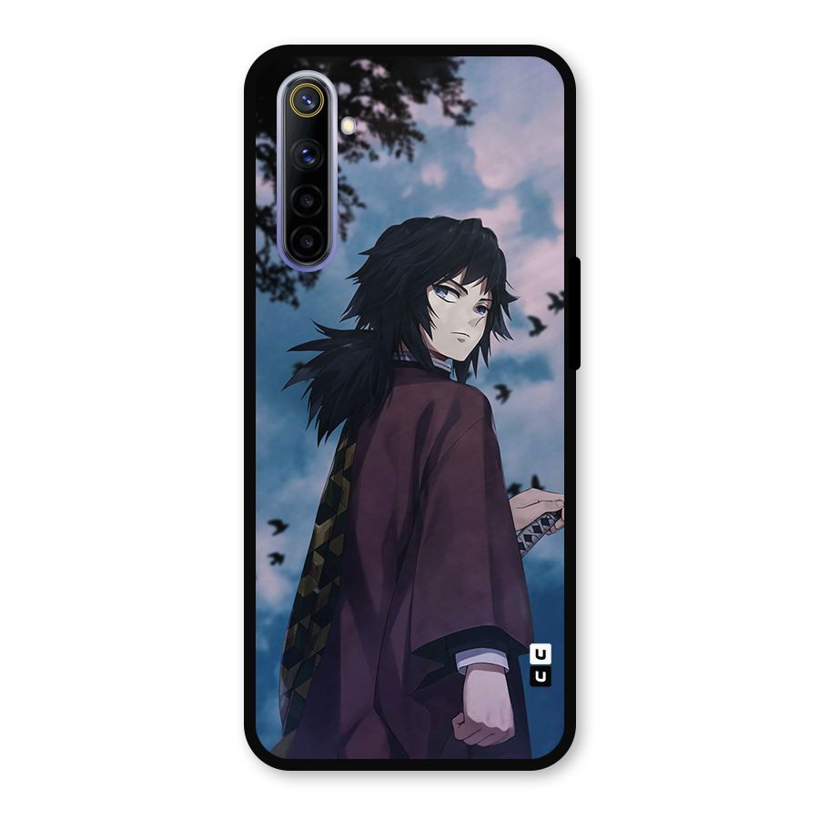 Giyu Tomioka Waiting Metal Back Case for Realme 6