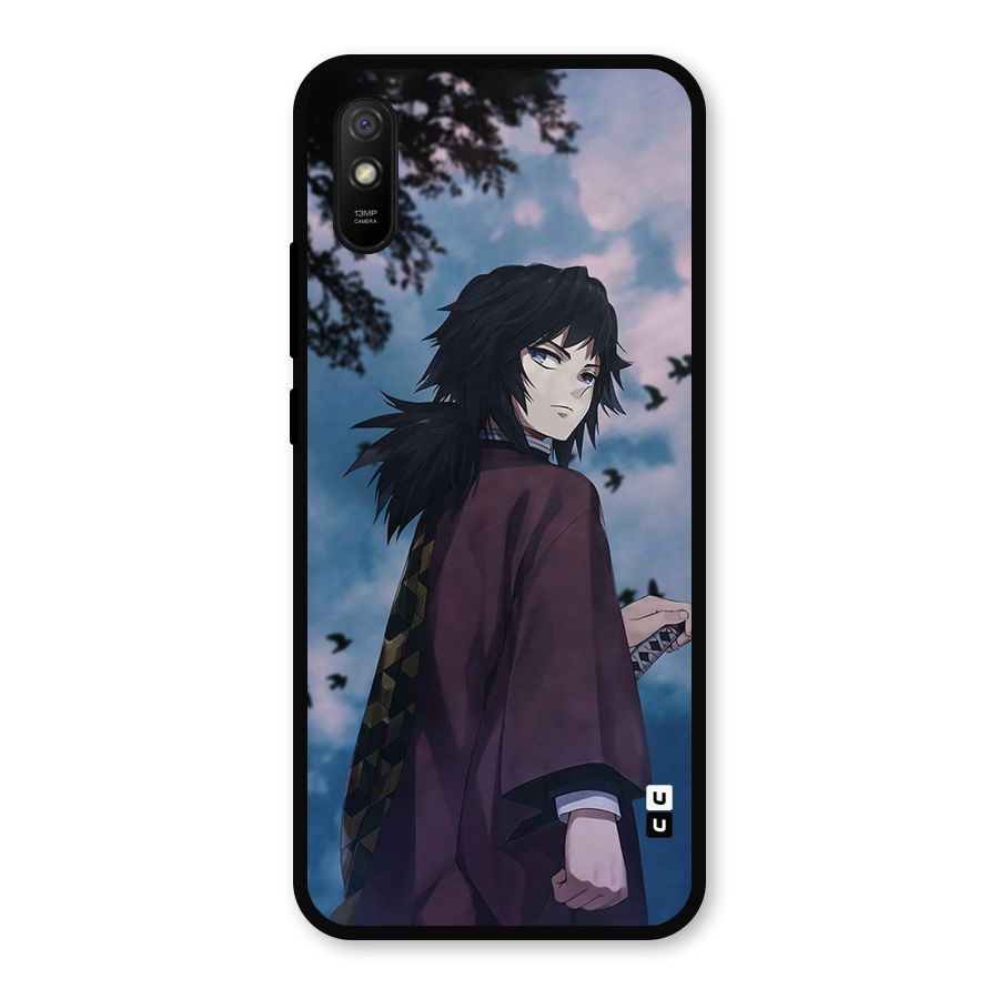 Giyu Tomioka Waiting Metal Back Case for Redmi 9i